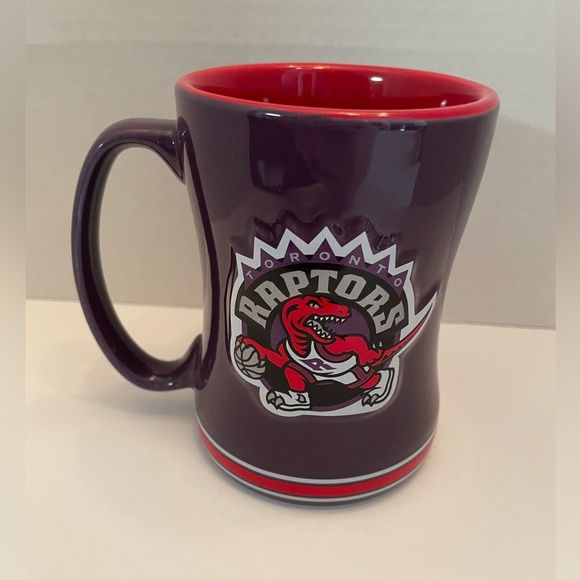 Purple Toronto Raptors Coffee Mug Sports Vault NBA Collectible - Picture 1 of 4